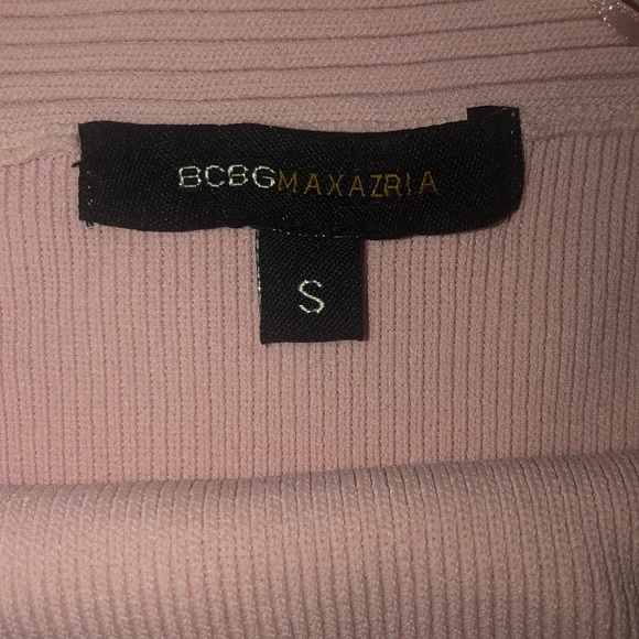 BCBGMAXAZRIA Pink Halter Top - Picture 2 of 2